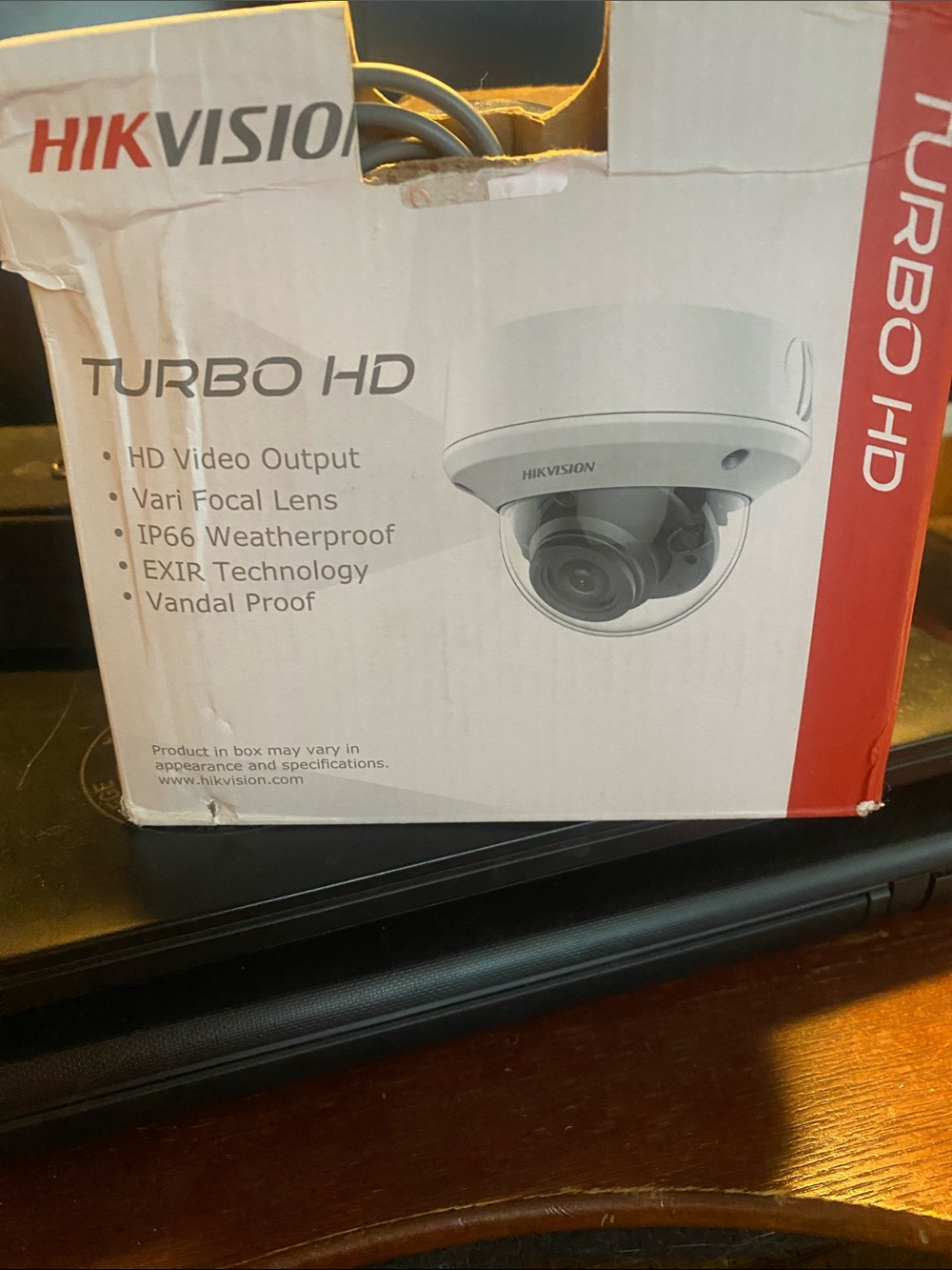 Hikvision White and Black Turbo HD Dome Camera